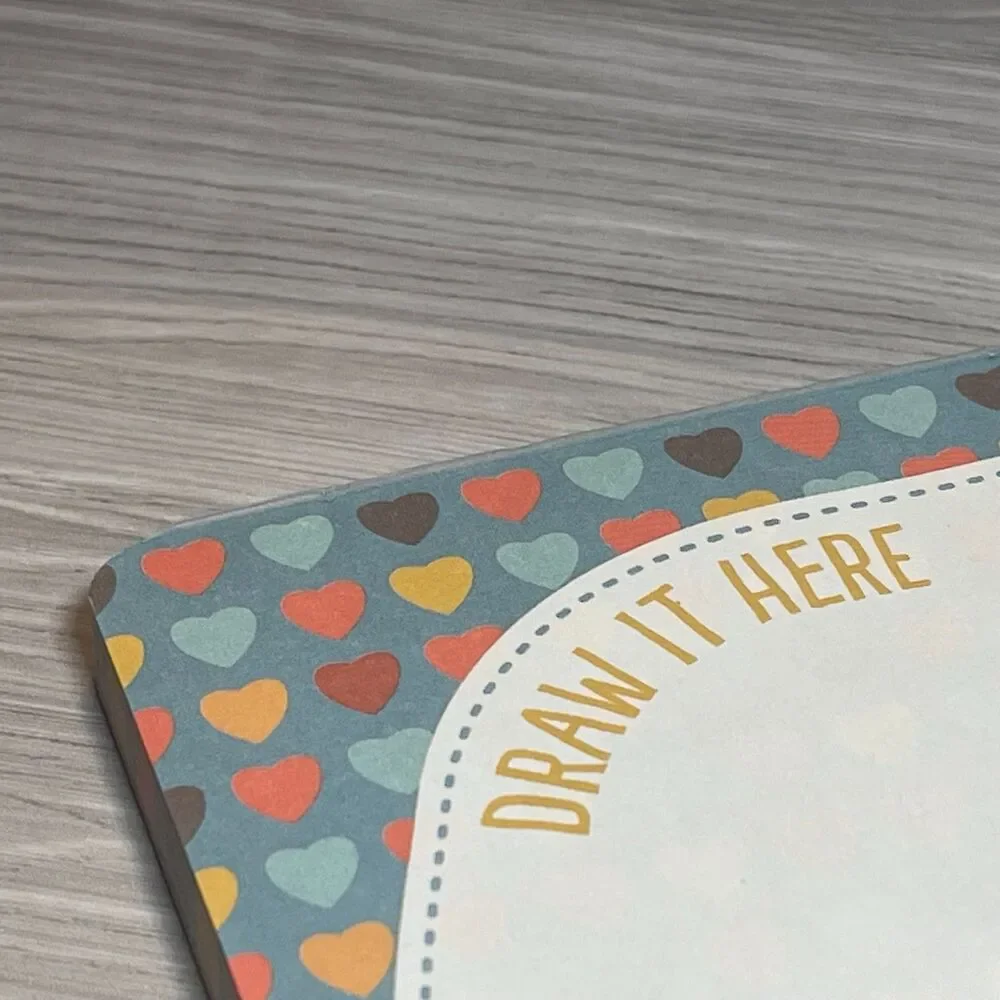 Draw It Here - Write it There | Bear Themed Make-a-List Perforated Notepad
